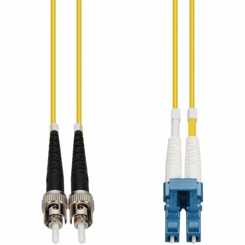 1M FIBER SMF LC/ST OS1 9/125 YELLOW PATCH CABLE