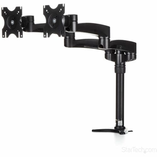 DESK MOUNT DUAL MONITOR ARM ERGONOMIC VESA MOUNT DISPLAY STAND