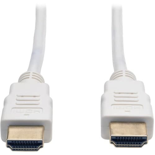 6FT HIGH SPEED HDMI CABLE ULTRA HD 4KX2K VIDEO/AUDIO WHITE M/M