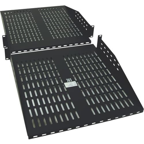 2U RACK ENCLOSURE FIXED SHELF CANTILEVER 2POST/4POST DOUBLE SIDED