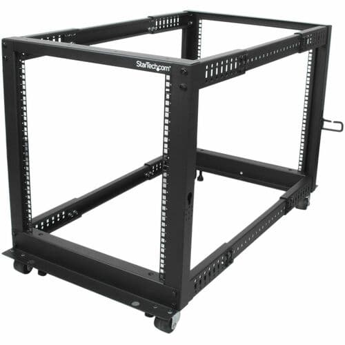 12U OPEN FRAME SERVER RACK 4 POST NETWORK AV EQUIPMENT RACK