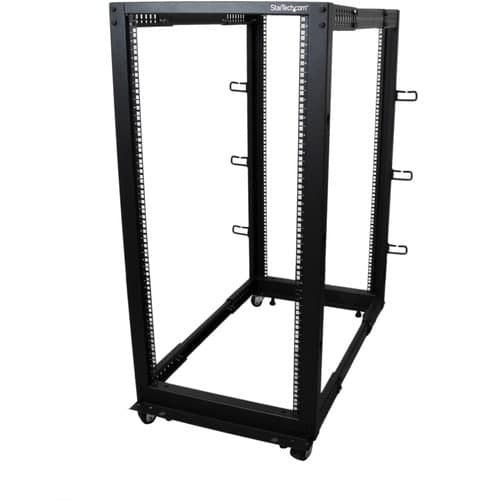 25U OPEN FRAME SERVER RACK 4 POST NETWORK EQUIPMENT RACK
