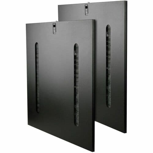 42U RACK ENCLOSURE SIDE PANEL KEY LOCK LATCH  CABLE PASS THROUGH