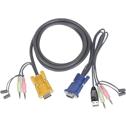 15FT USB CABLE W/ FULL AUDIO SPEAKER/MIC FOR GCS1758/1732/1734