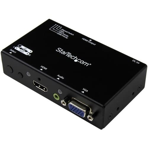 HDMI VGA SWITCH VIDEO BOX AUDIO VIDEO SIGNAL CONVERTER