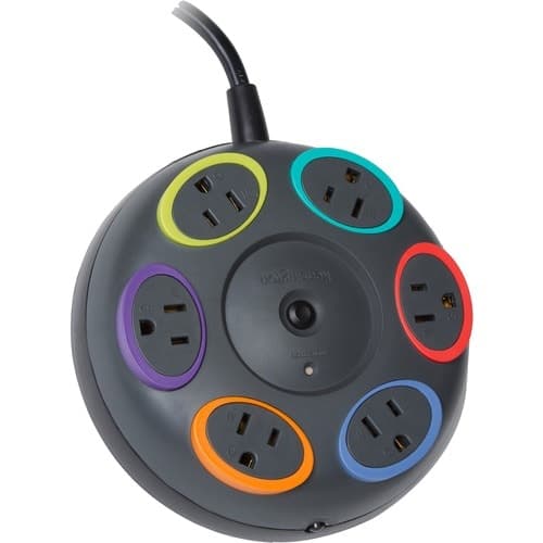 SMARTSOCKETS TABLE TOP SURGE 6OUT 16FT 1500J