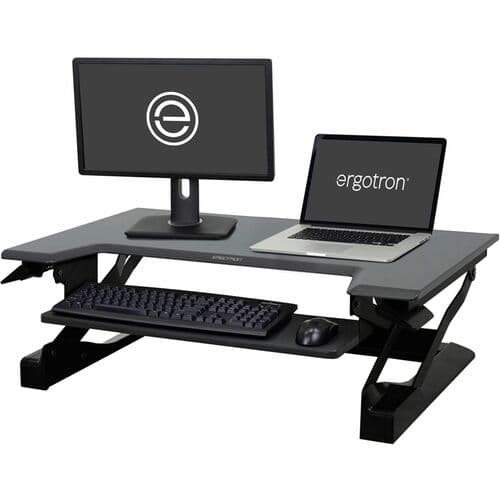 WORKFIT-T S2S DESKTOP WORKSTATION BLACK