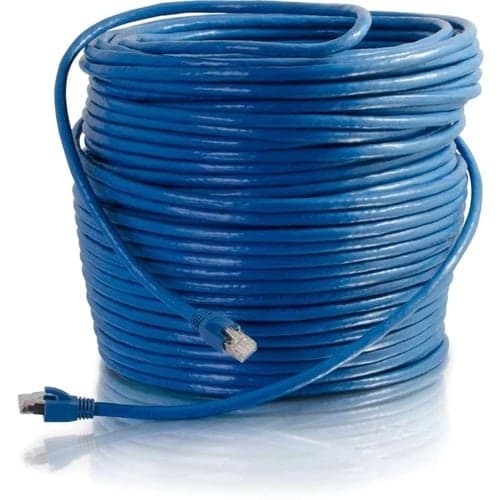 75FT CAT6 BLUE SOLID SHIELDED PATCH CABLE