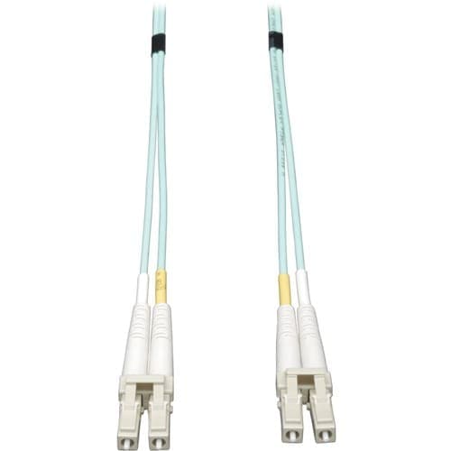 4M 10GB DUPLEX MULTIMODE 50/125 OM3 FIBER CABLE LC/LC AQUA 13FT