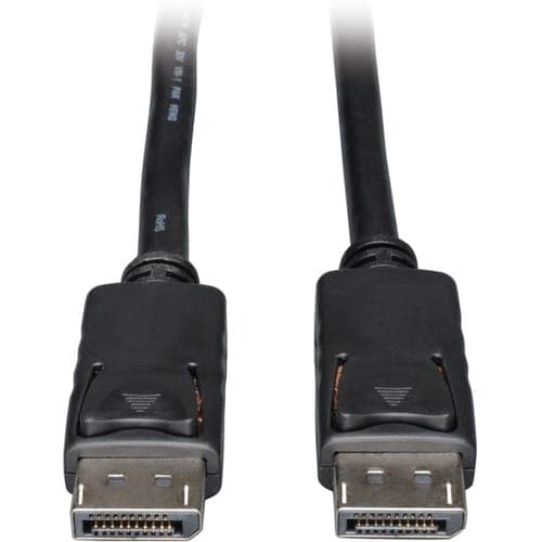 1FT DISPLAYPORT CABLE 4KX2K DP DIGITAL VIDEO/AUDIO W/LATCHES M/M