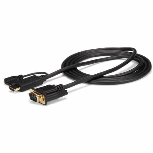 10FT HDMI TO VGA CABLE ADAPTER ACTIVE HDMI TO VGA CONVERTER CORD