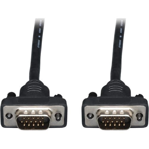 50FT VGA COAX MONITOR CABLE HIGH RES LOW PROFILE W/RGB HD15 M/M