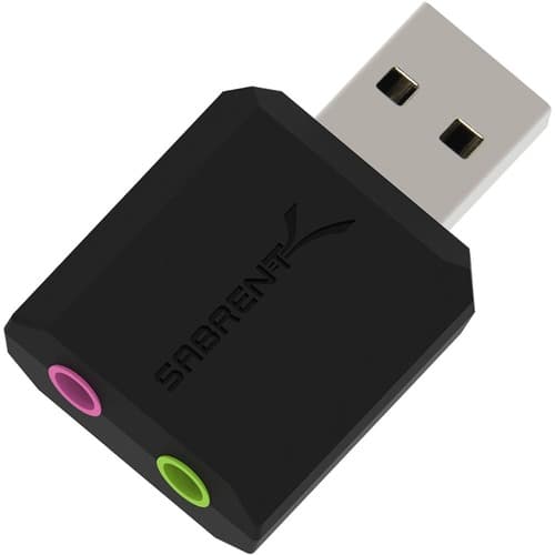 USB EXTERNAL STEREO ADAPTER FOR PC