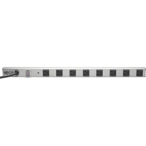 8 OUTLET SURGE PROTECTOR 1050J POWER STRIP 6FT CORD 24 IN. 5-15R