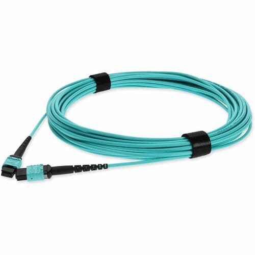 MPO F/F PATCH CBL 7M AQUA OM3 PLENUM FIBER