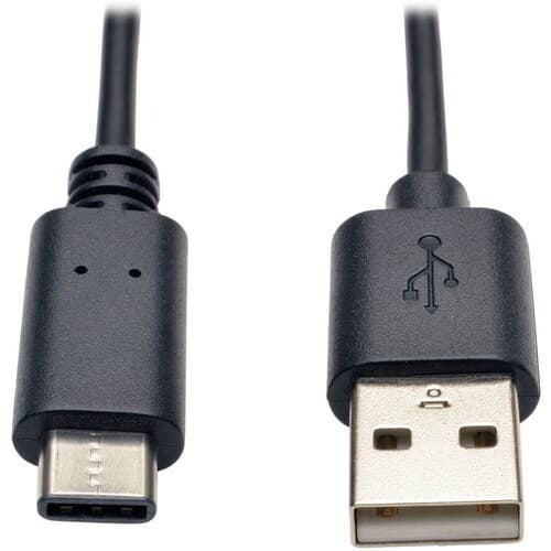 6FT HIGH SPEED USB CABLE M/M USB 2.0 USB-A TO USB-C 20/28AWG