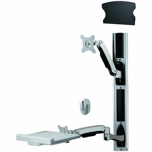 SIT STAND COMBO WALL MOUNT WORKSTATION