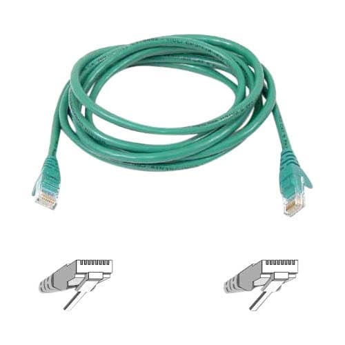 50FT CAT6 GREEN PATCH CABLE SNAGLESS