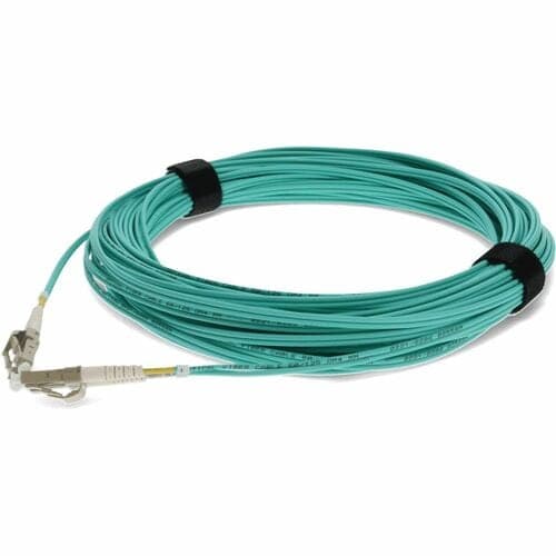 30M QK736A LC M/M OM4 AQUA FIBER UPC DUPLEX LSZH PATCH CABLE