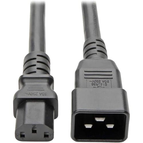 3FT POWER CORD FOR PDU 14AWG 15A C13 TO C20 HEAVY DUTY