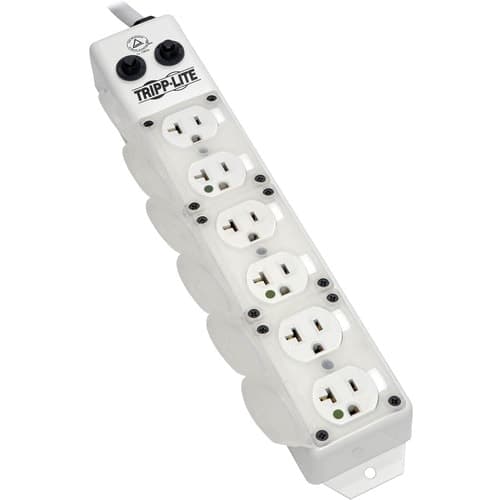 6 OUTLET MEDICAL HG POWER STRIP HOSPITAL PATIENT CARE 25FT CORD 20A