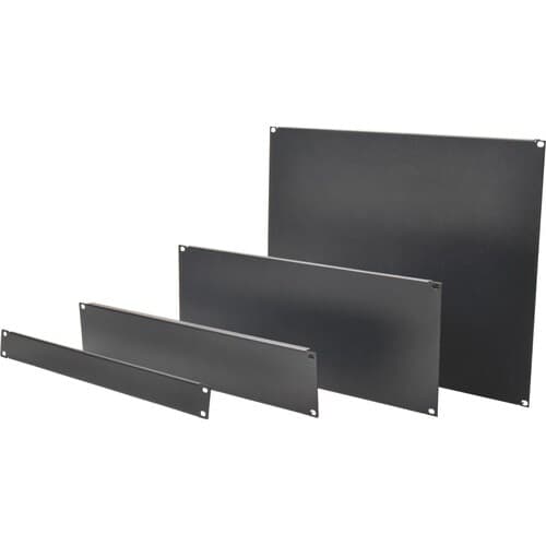 1U-15U RACK BLANKING PANEL KIT 4 PIECE 19IN COOLING SERVER CABINET