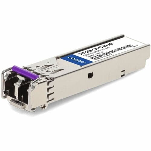 MSA AND TAA COMPLIANT XCVR 1G-CWDM LC 1490NM 40KM SMF SFP