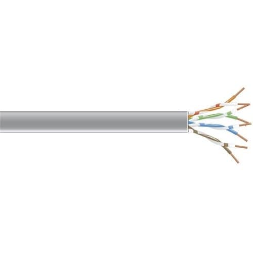 1000-FT. CAT6 250-MHZ SOLID BUL K CABLE UTP CMP GRAY