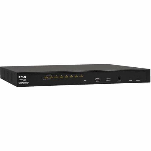 8PORT RACKMOUNT KVM SWITCH 1U DAISY CHAIN OSD USB PS/2 STEEL