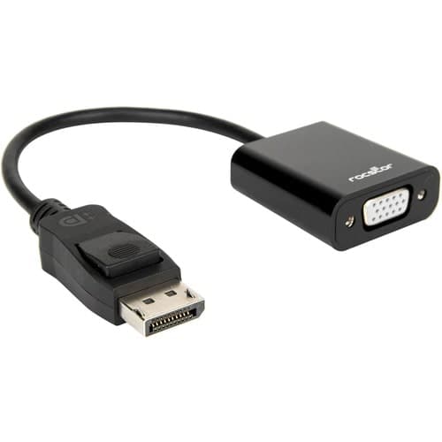 DISPLAYPORT TO VGA ADAPTER M/F BLACK