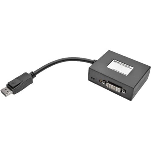 DISPLAYPORT TO DVI SPLITTER 1080P 1920X1080 60HZ 2-PORT
