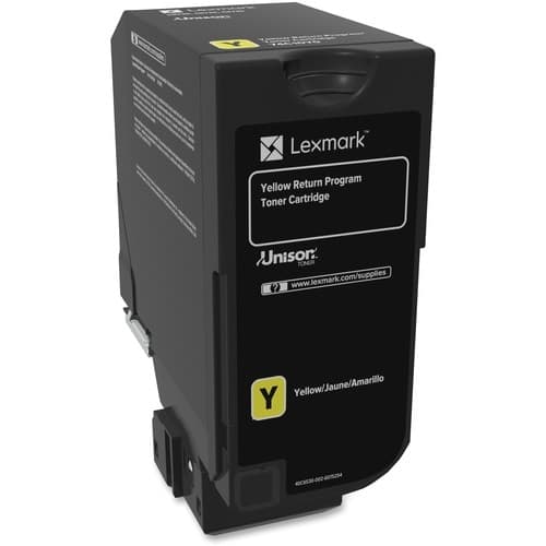 YELLOW TONER CARTRIDGE FOR CS720 CS725 CX725 RETURN PROGRAM