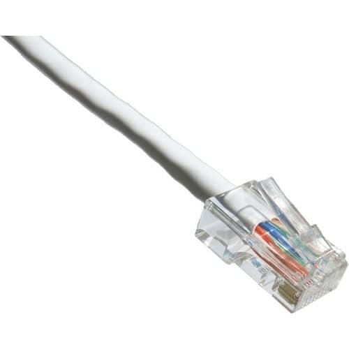 10FT CAT6 WHITE PVC NON-BOOTED PATCH CABLE 550MHZ