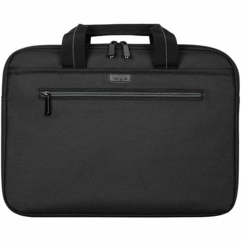 SLIP CASE WITH HIDEAWAY HANDLES BLACK 14IN