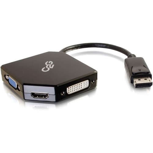 DISPLAYPORT TO HDMI/DVI/VGA ADAPTER
