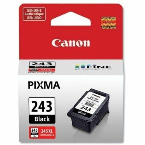 PG-243 PIGMENT BLACK INK CART FOR IP2820/MX492/MG2420/2520/2525/