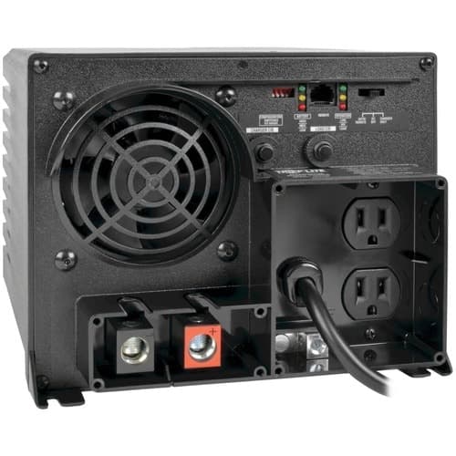 1250W INVERTER CHARGER 120V 12VDC ATS RJ45 2 OUTLET