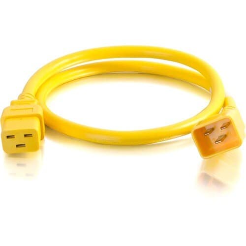 8FT C20 TO C19 12/3 SJT YELLOW