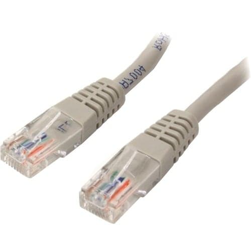 100FT GREY CAT5E ETHERNET CABLE RJ45 PATCH CABLE GIGABIT LAN CORD