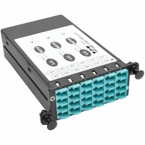 40GB -10GB BREAKOUT CASSETTE X3 8-FIBER OM4 MTP/MPO TO 12 LC DUP