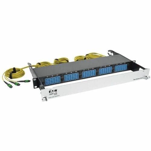 40GB-10GB PATCH PANEL 15 MTP 8.3/125 OM4 PREASSEMBLED QSFP-60 LC