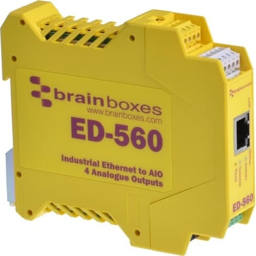 ETHERNET TO TO 4 ANALOG I/O SELECT CURRENT/VOLTAGE -22 +176F