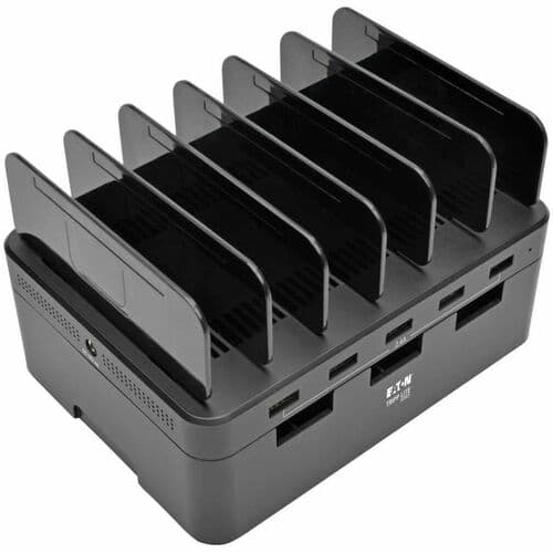 5-PORT USB CHARGING STATION HUB FAST CHARGE AND ORGANIZER 12V4A 48W