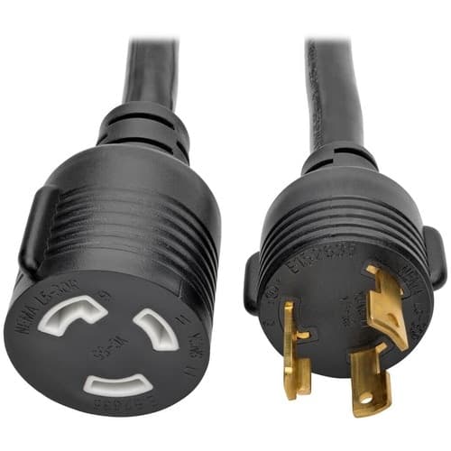 10FT 30A 10AWG L5-30P L5-30R HEAVY DUTY POWER EXTENSION CORD
