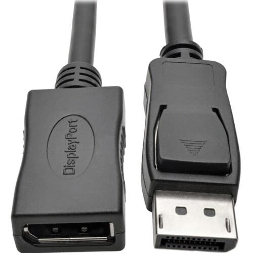 3 DISPLAYPORT EXTENSION CABLE 3FT 4K 60HZ HDCP 2.2 M/F DP CABLE