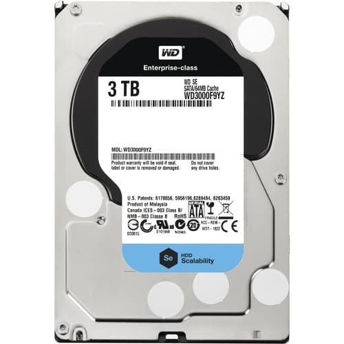 WD 3 TB 3.5 INTERNAL HARD DRIVE 7200RPM
