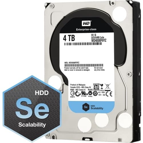 WD SE 4TB ENTERPRISE SATA HARD DRIVE