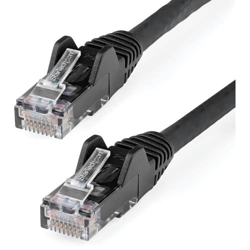 125FT BLACK CAT6 ETHERNET CABLE SNAGLESS RJ45 UTP PATCH CABLE CORD