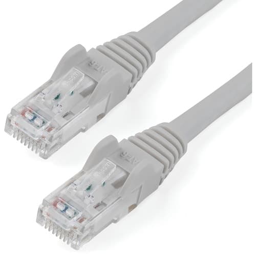 30FT GRAY CAT6 ETHERNET CABLE SNAGLESS RJ45 UTP PATCH CABLE CORD