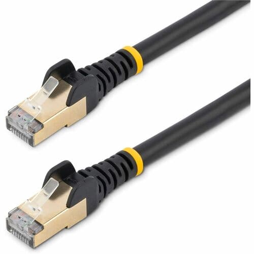 4FT BLACK CAT6A ETHERNET CABLE SNAGLESS RJ45 UTP PATCH CABLE CORD
